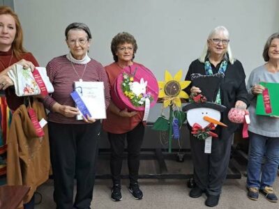 From left to right: Nikki Fair, Anne Bailey, Judy Bonds, Rollanda Cothran, and Pam Hamilton